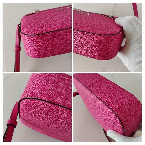 NEW Michael Kors Crossbody Bag - Dragon Fruit Monogram - Picture 8 of 13